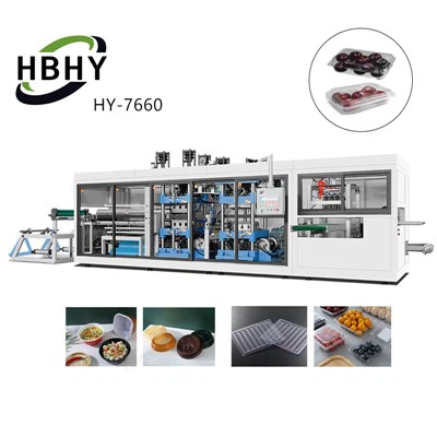 Mašina za termoformiranje sa tri stanice